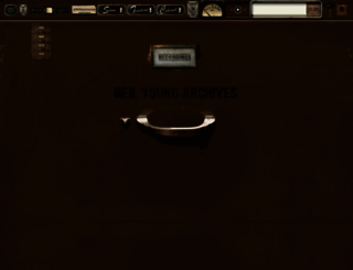 neilyoung.com screenshot