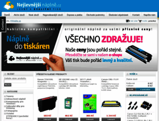 nejlevnejsinaplne.cz screenshot