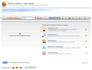 nekaduproblemu.toolbar.fm screenshot