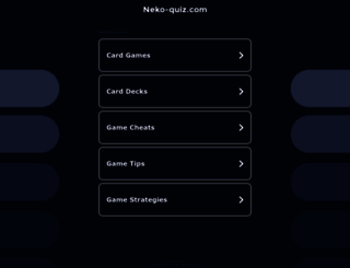 neko-quiz.com screenshot