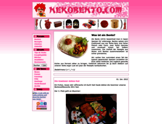 nekobento.com screenshot