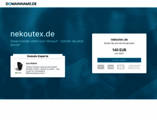 nekoutex.de screenshot