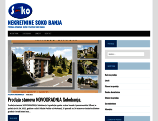 nekretninesokobanja.com screenshot