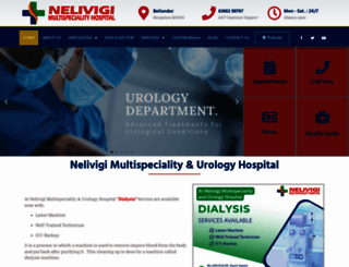 nelivigimultispecialityhospital.com screenshot