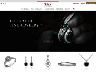 nelson-jewellery.com screenshot