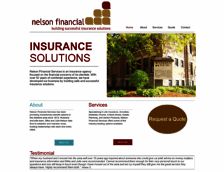 nelsonfinancialservices.net screenshot