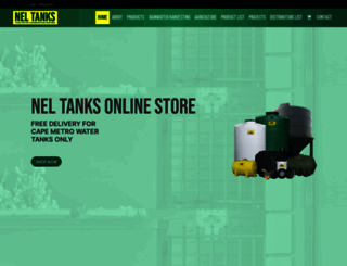 neltanks.co.za screenshot