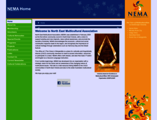 nema.org.au screenshot