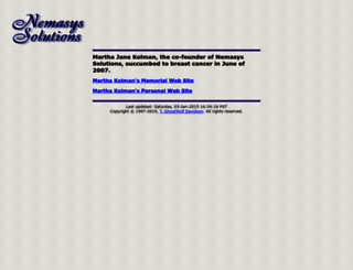 nemasys.com screenshot