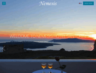 nemesishotel-santorini.com screenshot