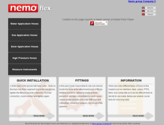 nemoflex.com screenshot