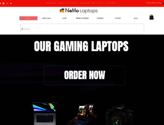 nemolaptops.com screenshot