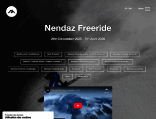 nendazfreeride.ch screenshot