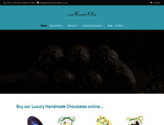 nenettechocolates.co.uk screenshot