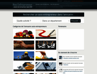 neo-entrepreneur.fr screenshot