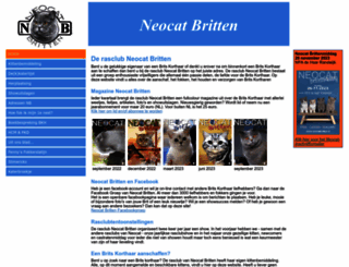 neocatbritten.nl screenshot