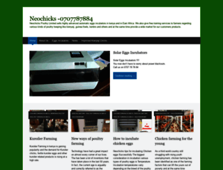 neochicks.wordpress.com screenshot