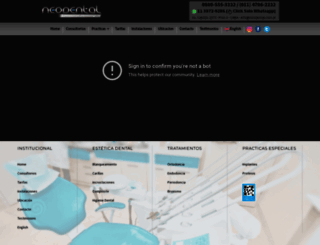 neodental.com.ar screenshot