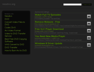 neodivx.org screenshot