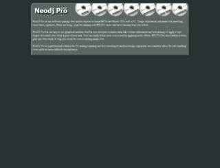 neodj.net screenshot