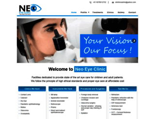 neoeyeclinic.com screenshot