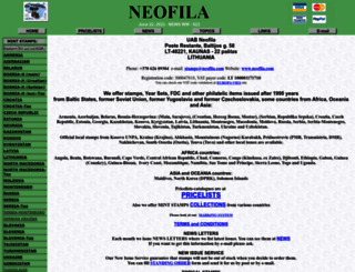 neofila.com screenshot