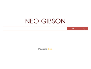 neogibson.com screenshot