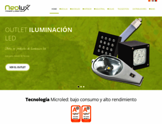 neolux.es screenshot