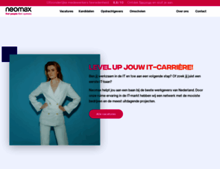 neomax.nl screenshot