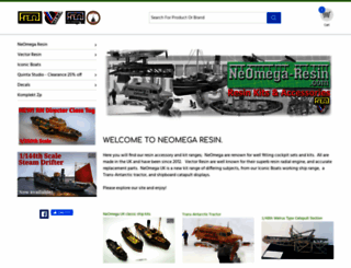 neomega-resin.com screenshot