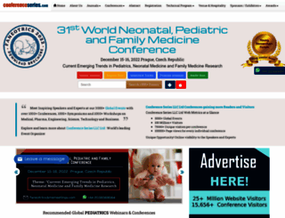 neonatal.pediatricsconferences.com screenshot