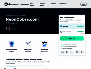 neoncobra.com screenshot