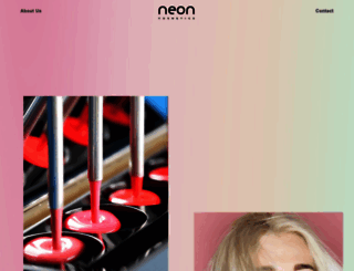 neoncosmetics.com.au screenshot