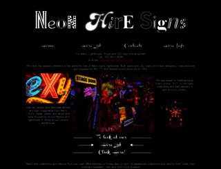 neonhiresign.co.uk screenshot