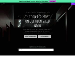 neonmfg.com screenshot