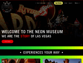 neonmuseum.org screenshot