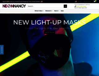 neonnancy.com screenshot