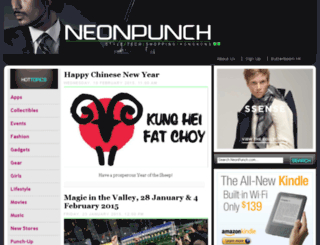 neonpunch.com screenshot