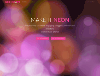 neonscope.com screenshot