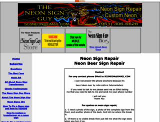 neonsignguy.com screenshot