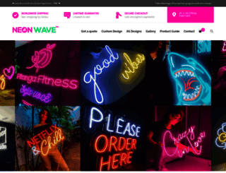 neonwave.es screenshot