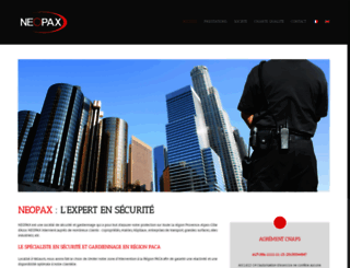 neopax-securite.com screenshot