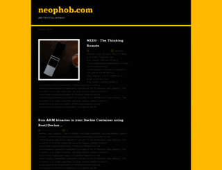 neophob.com screenshot