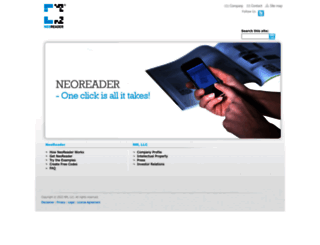 neoreader.com screenshot