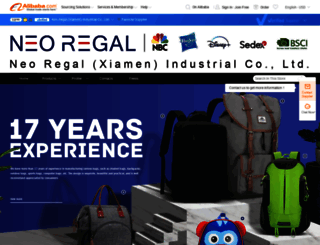 neoregal.en.alibaba.com screenshot
