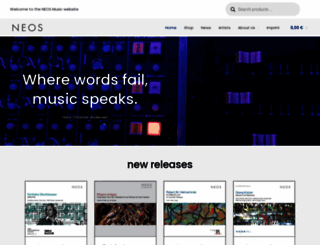 neos-music.com screenshot