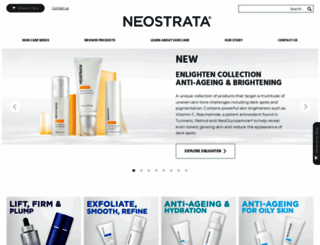 neostrata.com.au screenshot