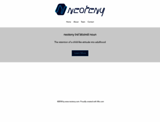 neoteny.com screenshot