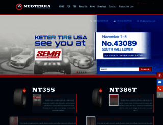 neoterratyre.com screenshot