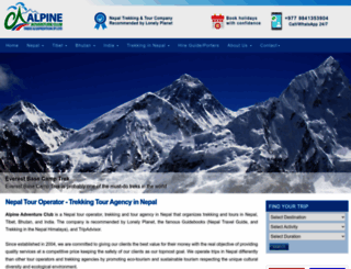 nepal-guide.com screenshot